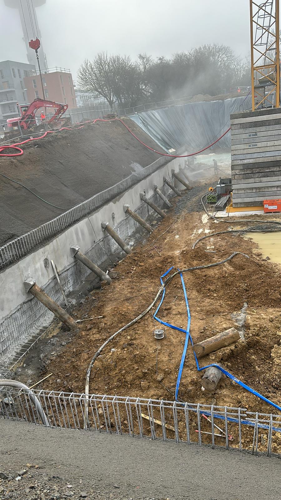 Chantier de maçonnerie CEP Constructions